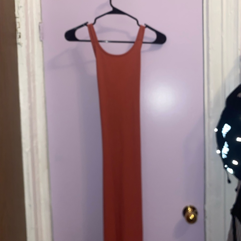 Open Back Pink Dress